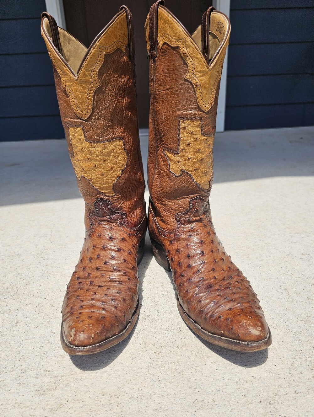 Rare Vintage Signed Justin Boots
